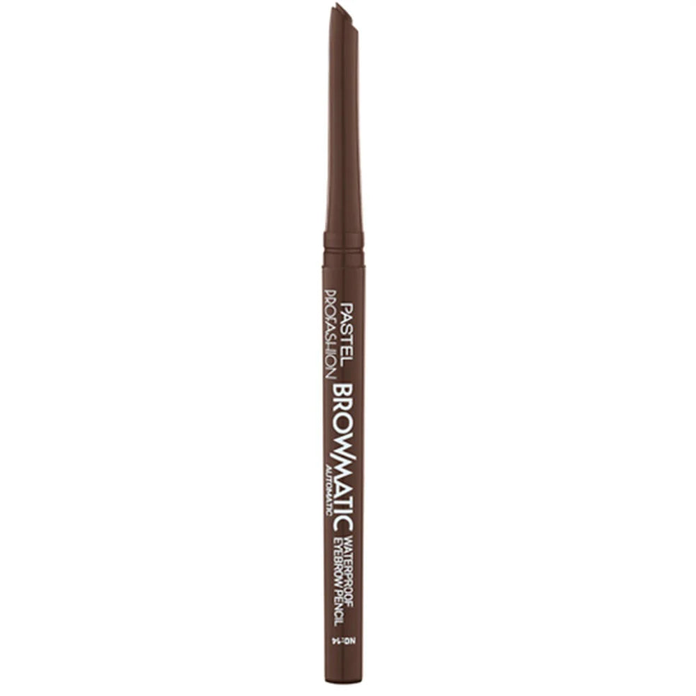 Brown eyebrow pencil on a white background